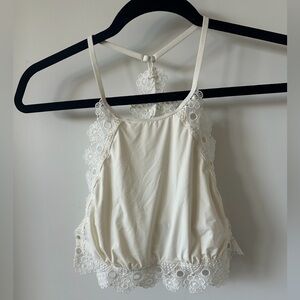 Aerie Ivory Lace Bralette